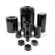 GrinderVac, black, clear