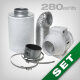 Ventilation kit 250 ECO, grow room ventilation & carbon filter